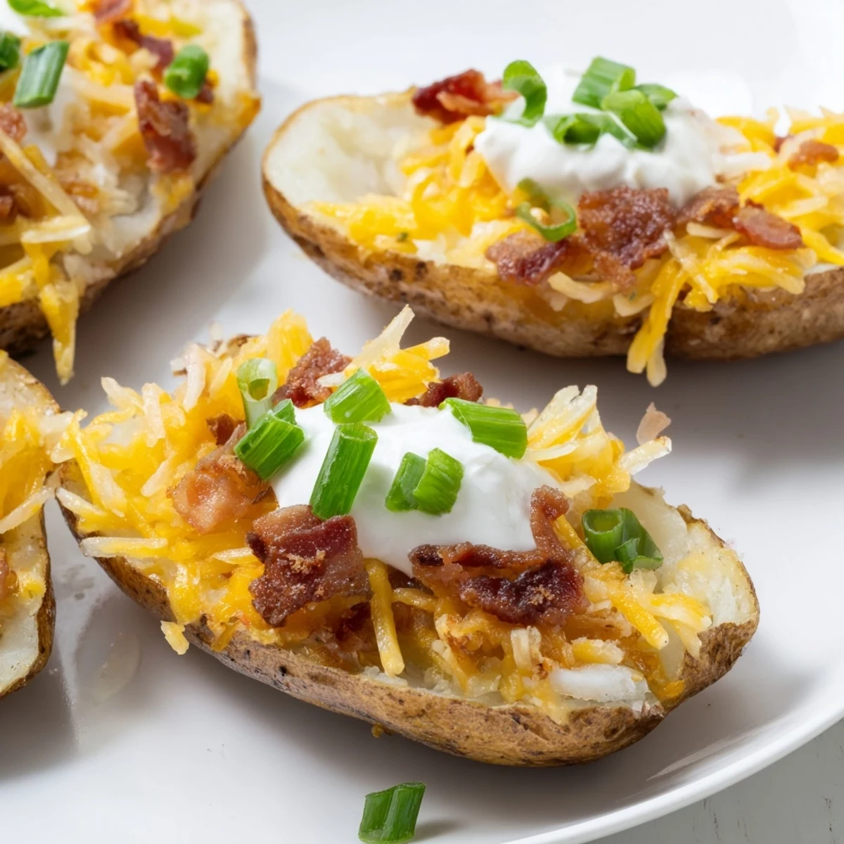 Loaded Baked Potato Skins