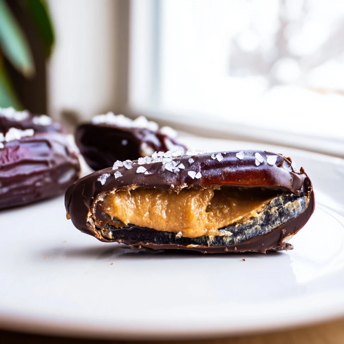 Chocolate Peanut Butter Dates