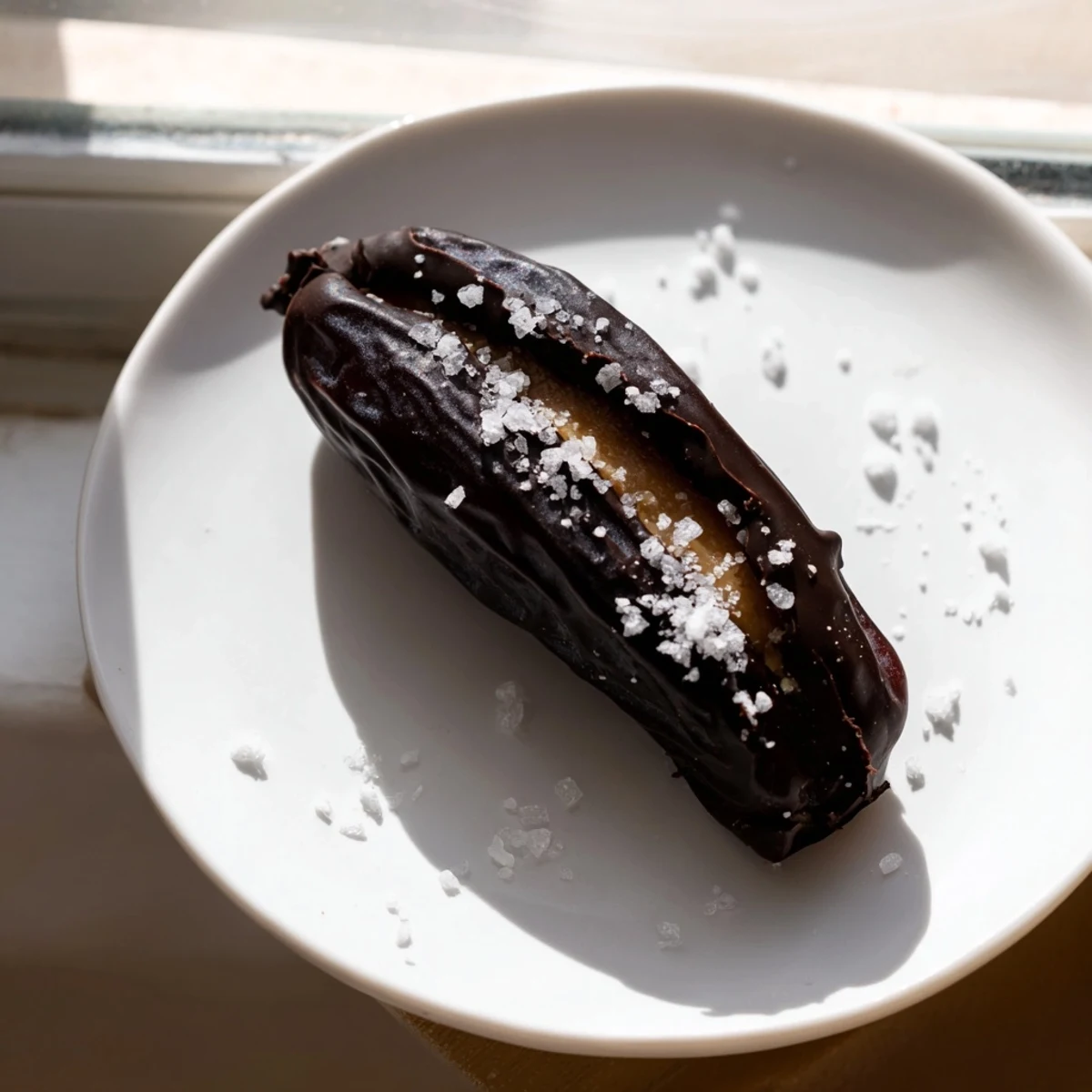 Creamy peanut butter-filled Chocolate Peanut Butter Dates, dipped in chocolate, perfect for a quick, delicious dessert.