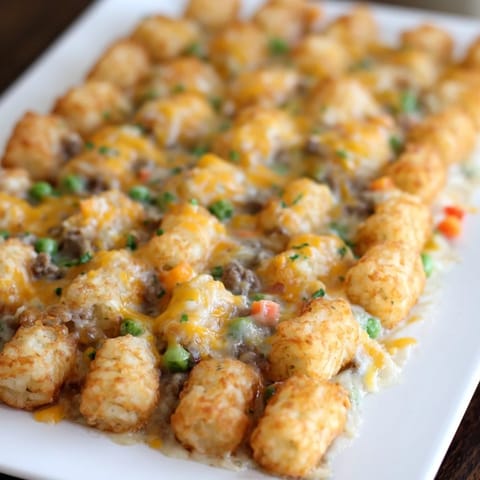 Family Favorite Tater Tot Casserole