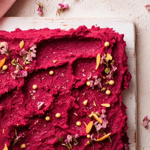 Modernist Stripe Vegetable Purée