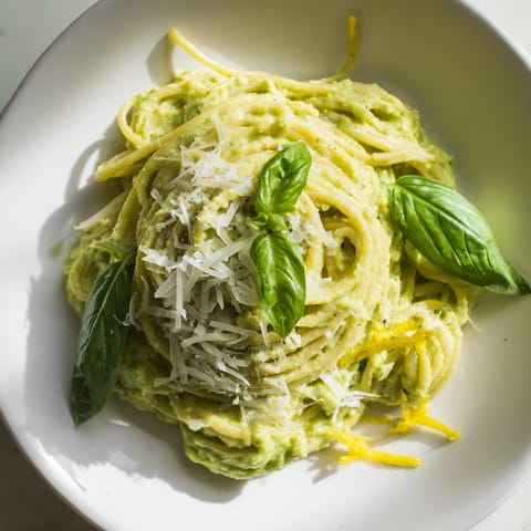 Creamy Avocado Pasta Dish