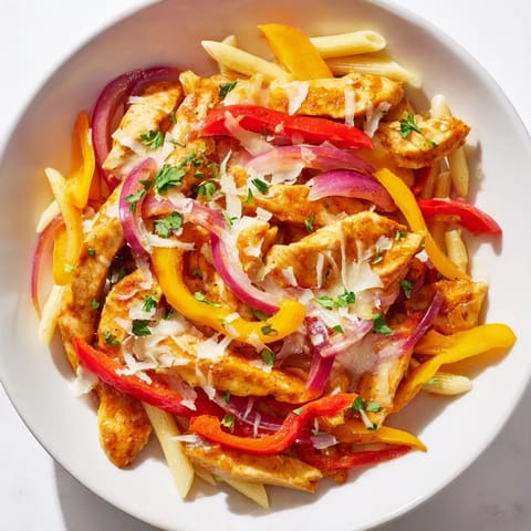 Bold creamy Cajun chicken pasta