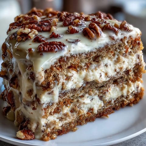 Carrot Walnut Spring Layer