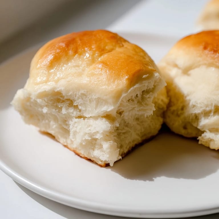 Visualize these delicious Quick-Rise Dinner Rolls: golden-brown tops, ready to be slathered in butter for dinner.