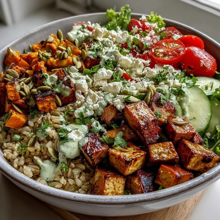 This hearty Customizable Grain Bowl features fluffy quinoa, grilled chicken, and crisp avocado slices on a bed of fresh greens.