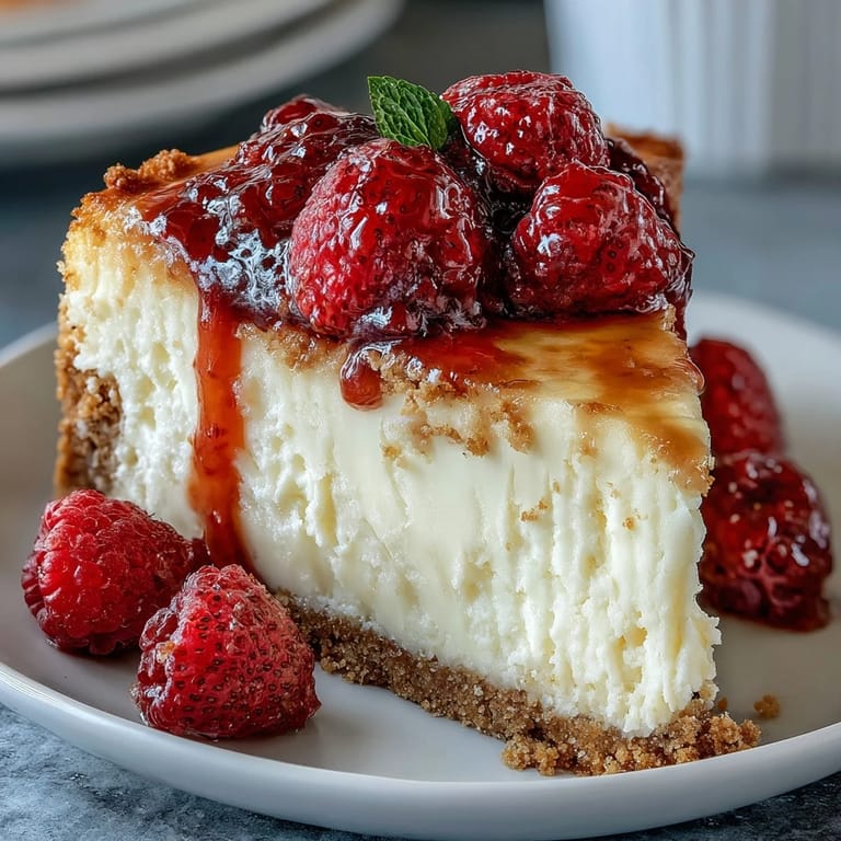 Creamy mini cheesecakes topped with vibrant mixed berries, served with festive diploma picks—perfect for a graduation dessert spread.