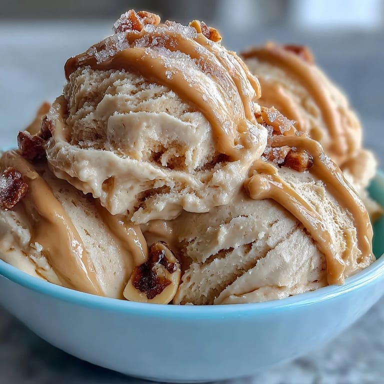Delicious 4-Ingredient Peanut Butter Banana Ice Cream, perfectly blended and chilled.