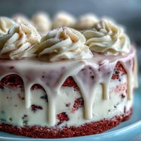 Bridal Shower Rosé Velvet Cake: elegant pink marbled layers with shimmering gold drip.
